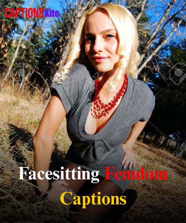 Facesitting Femdom Captions