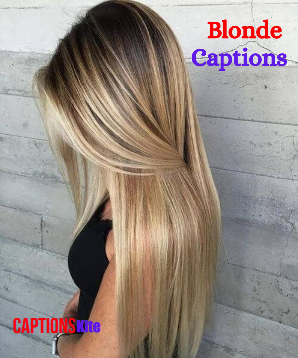 500+ Top Blonde Captions for Instagram 