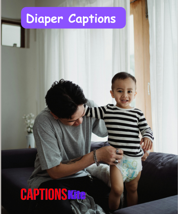 100+ Funny & Cute Diaper Captions for Instagram 2025