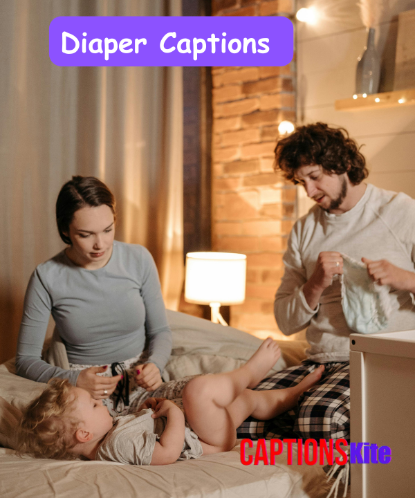 100+ Funny & Cute Diaper Captions for Instagram 2025