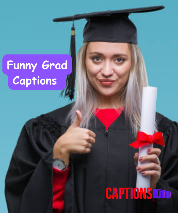 100+ Funny Grad Captions for Instagram 2025
