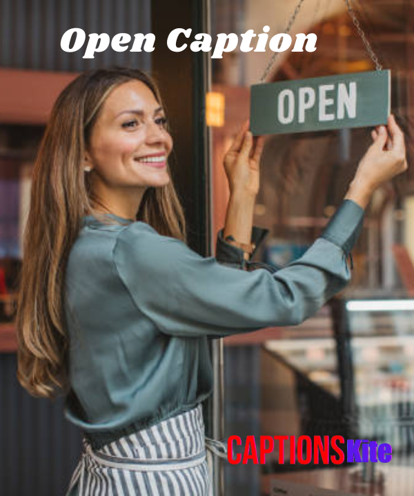 150 Open Caption Everything You Need to Know